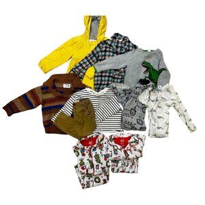 10-Piece Boys Size 2–3T Winter Clothing Bundle | Baby Gap, Zara, Old Navy, Carte